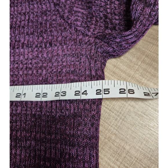 En Focus VTG Tank Cardigan Set Women Size 18 Purple 90s Y2K Preppy Career - Picture 11 of 12